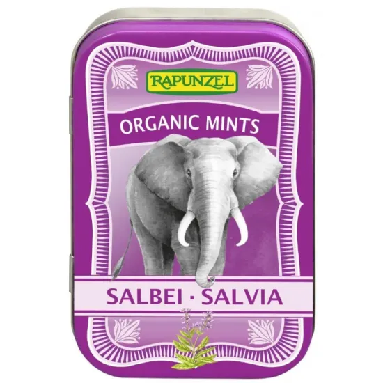 Mints drajeuri bio cu salvie