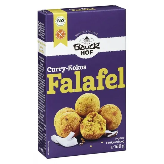 Mix pentru falafel bio curry si cocos fara gluten