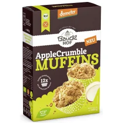 Mix pentru muffins bio cu mere, fara gluten Mix pentru muffins bio cu mere, fara gluten