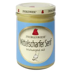 Mustar bio usor picant fara gluten