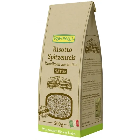 Orez Risotto bio cu bob rotund ascuţit natur