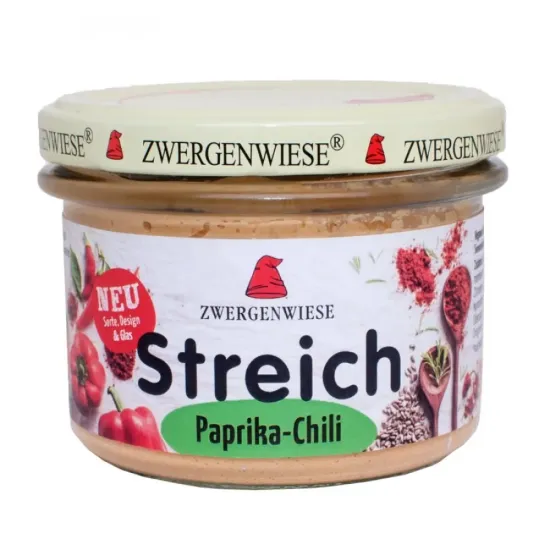 Pate vegetal bio cu ardei si chili