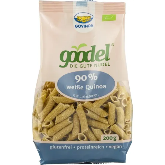 Penne proteince bio din quinoa si in, fara gluten