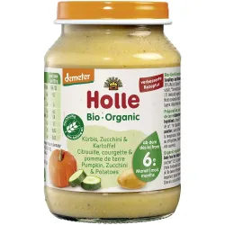 Piure bio din zucchini, dovleac si cartofi pentru copii, +6 luni Piure bio din zucchini, dovleac si cartofi pentru copii, +6 luni