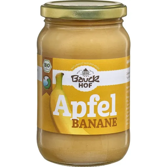 Piure de mere cu banane bio