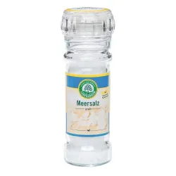 Sare de mare neiodata in rasnita de sticla Sare de mare neiodata in rasnita de sticla