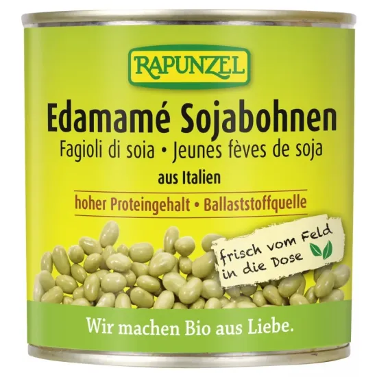 Soia bio edamame in conserva