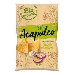 Tortilla chips cu smantana si ceapa Tortilla chips cu smantana si ceapa