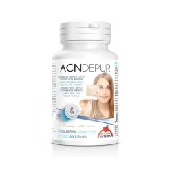 ACNDepur, pentru depurificarea fetei (anti acneic) 60 capsule Dieteticos Intersa ACNDepur, pentru depurificarea fetei (anti acneic) 60 capsule Dieteticos Intersa