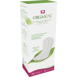 Absorbante zilnice Maxi din bumbac organic 20 buc Organyc Absorbante zilnice Maxi din bumbac organic 20 buc Organyc
