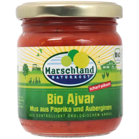 Ajvar bio picant 200g Marschland Naturkost