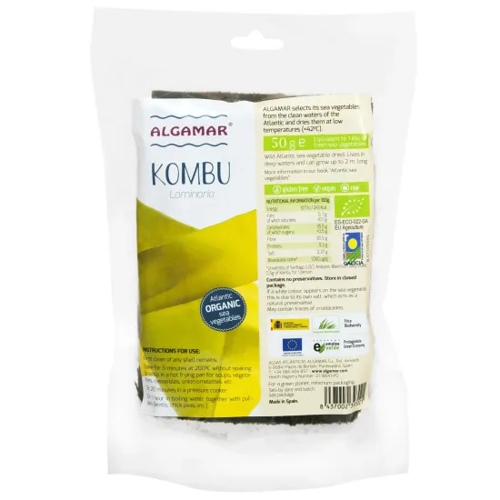 Alge Kombu eco 50g Algamar