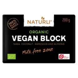 Alternativa bio de unt, 200g Naturli Alternativa bio de unt, 200g Naturli
