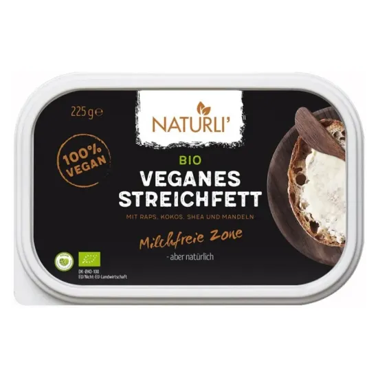 Alternativa de unt Crema tartinabila bio si vegan, 225g Naturli