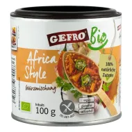 Amestec bio de condimente Africa Style, 100g Gefro Amestec bio de condimente Africa Style, 100g Gefro