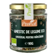 Amestec de condimente bio, adaos universal pentru mancaruri, 90g Pronat Amestec de condimente bio, adaos universal pentru mancaruri, 90g Pronat