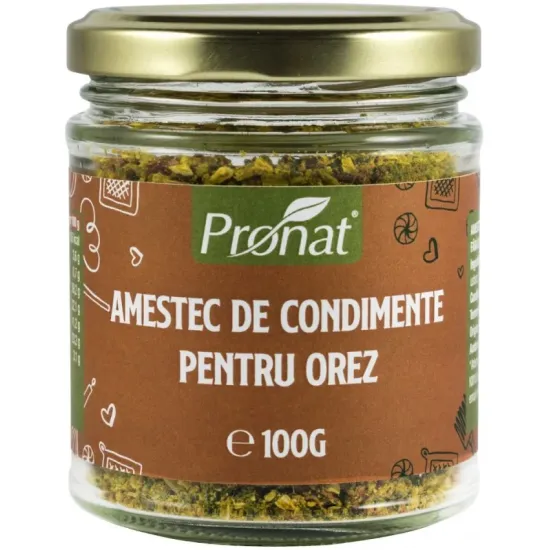 Amestec de condimente pentru orez, 100g Pronat