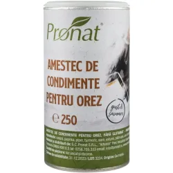 Amestec de condimente pentru orez, 250g Pronat Amestec de condimente pentru orez, 250g Pronat