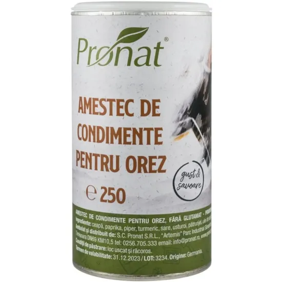 Amestec de condimente pentru orez, 250g Pronat