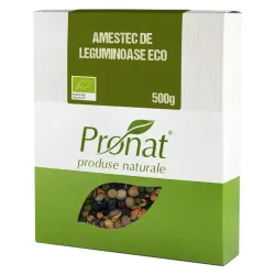 Amestec de leguminoase bio, 500g Pronat Amestec de leguminoase bio, 500g Pronat