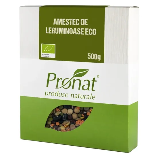 Amestec de leguminoase bio, 500g Pronat