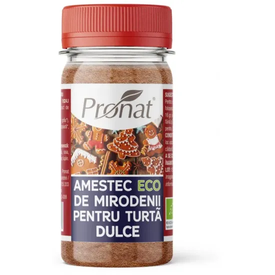 Amestec de mirodenii bio pentru turta dulce, 50g Pronat