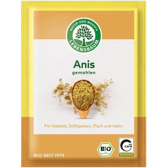 Anason macinat bio, 10g Lebensbaum