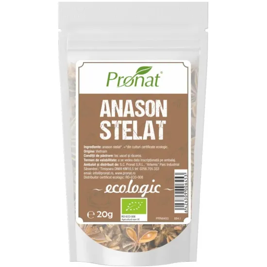 Anason stelat bio, 20g Pronat