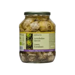 Anghinare in ulei cu mirodenii, bio, 1.55kg Epikouros Anghinare in ulei cu mirodenii, bio, 1.55kg Epikouros