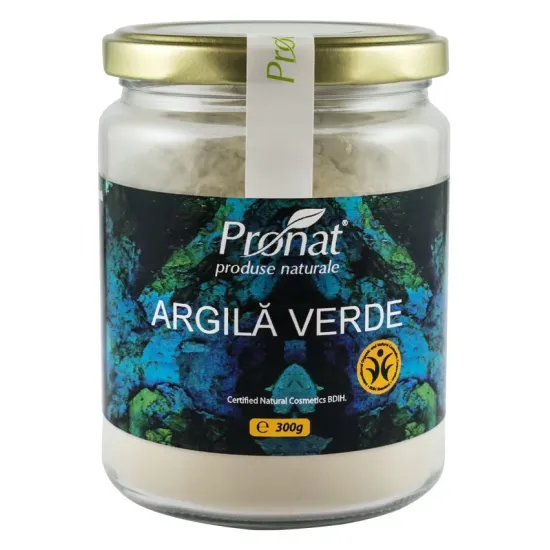 Argila verde activa ventilata Argital, 300g Pronat