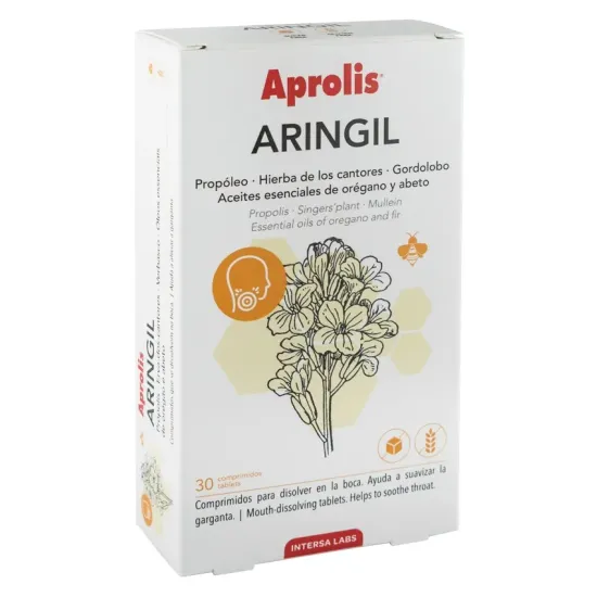 Aringil (tablete din plante si propolis) 25.2g 30 tablete Aprolis