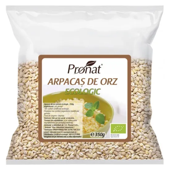 Arpacas de orz bio, 350g Pronat