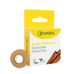 Ata dentara naturala, expandabila, cu scortisoara 30m Nordics Ata dentara naturala, expandabila, cu scortisoara 30m Nordics