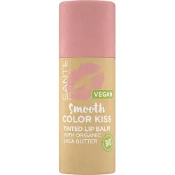 Balsam bio de buze 01 Soft Coral, 7g Sante Balsam bio de buze 01 Soft Coral, 7g Sante