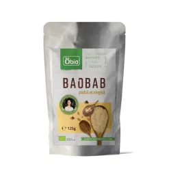 Baobab pulbere eco 125g OBIO Baobab pulbere eco 125g OBIO