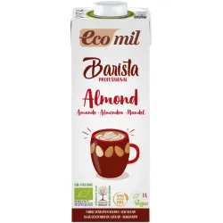 Barista, bautura bio vegetala de migdale, pentru cafea, 1L Ecomil Barista, bautura bio vegetala de migdale, pentru cafea, 1L Ecomil