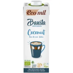 Barista, bautura vegetala bio de cocos, pentru cafea, 1L Ecomil Barista, bautura vegetala bio de cocos, pentru cafea, 1L Ecomil