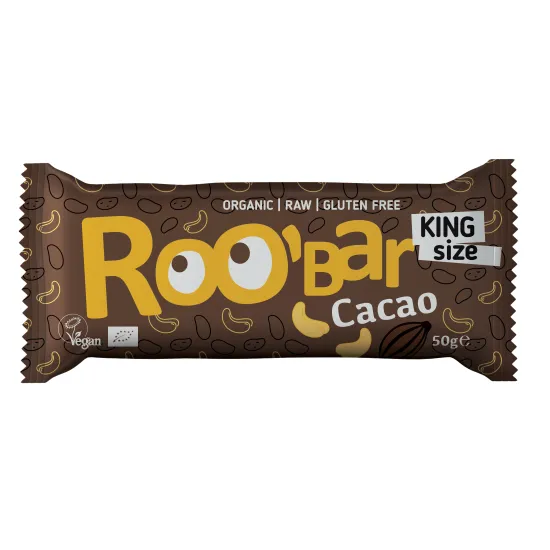 Baton Roobar cu cacao raw eco 50g