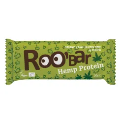 Baton Roobar cu canepa raw eco 30g Baton Roobar cu canepa raw eco 30g