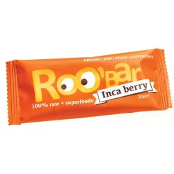 Baton Roobar cu incan berry raw eco 30g Baton Roobar cu incan berry raw eco 30g