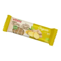 Baton bio cu ghimbir, 60g Vitana Baton bio cu ghimbir, 60g Vitana