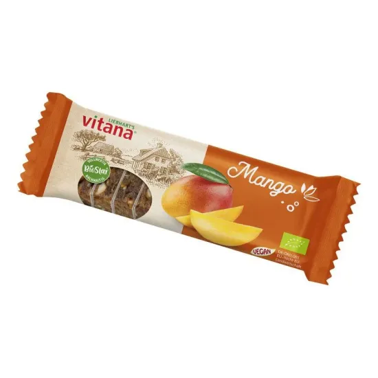 Baton bio cu mango, 60g Vitana