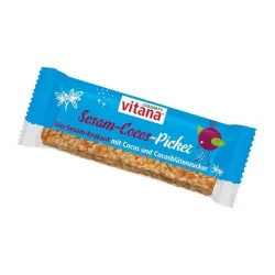 Baton bio de susan crocant cu nuca de cocos si zahar de cocos, 35g Vitana Baton bio de susan crocant cu nuca de cocos si zahar de cocos, 35g Vitana