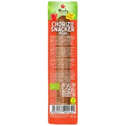 Baton bio din Seitan chorizo, 40g Wheaty Baton bio din Seitan chorizo, 40g Wheaty
