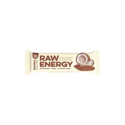 Baton energizant Raw Energy cu nuca de cocos si cacao, 50g Bombus Baton energizant Raw Energy cu nuca de cocos si cacao, 50g Bombus