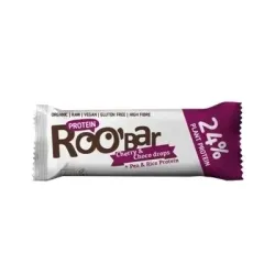 Baton proteic cirese ciocolata raw eco 40g Roobar Baton proteic cirese ciocolata raw eco 40g Roobar