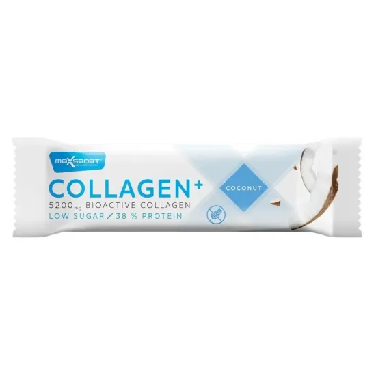 Baton proteic cu Colagen+ si cocos, 40g Max Sport