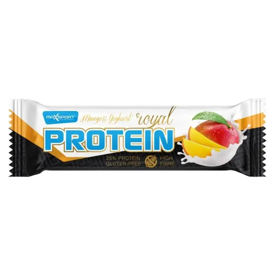 Baton proteic cu mango si glazura de iaurt, 60g Max Sport