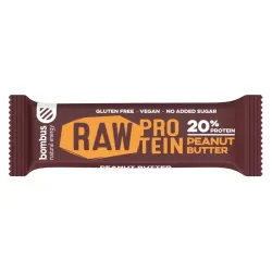 Baton proteic cu unt de arahide, 20% proteine, 50g Bombus Baton proteic cu unt de arahide, 20% proteine, 50g Bombus