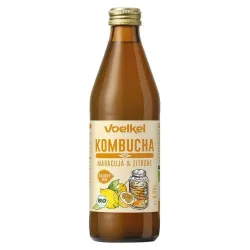 Bautura bio de kombucha cu maracuja si lamaie, 330ml Voelkel Bautura bio de kombucha cu maracuja si lamaie, 330ml Voelkel